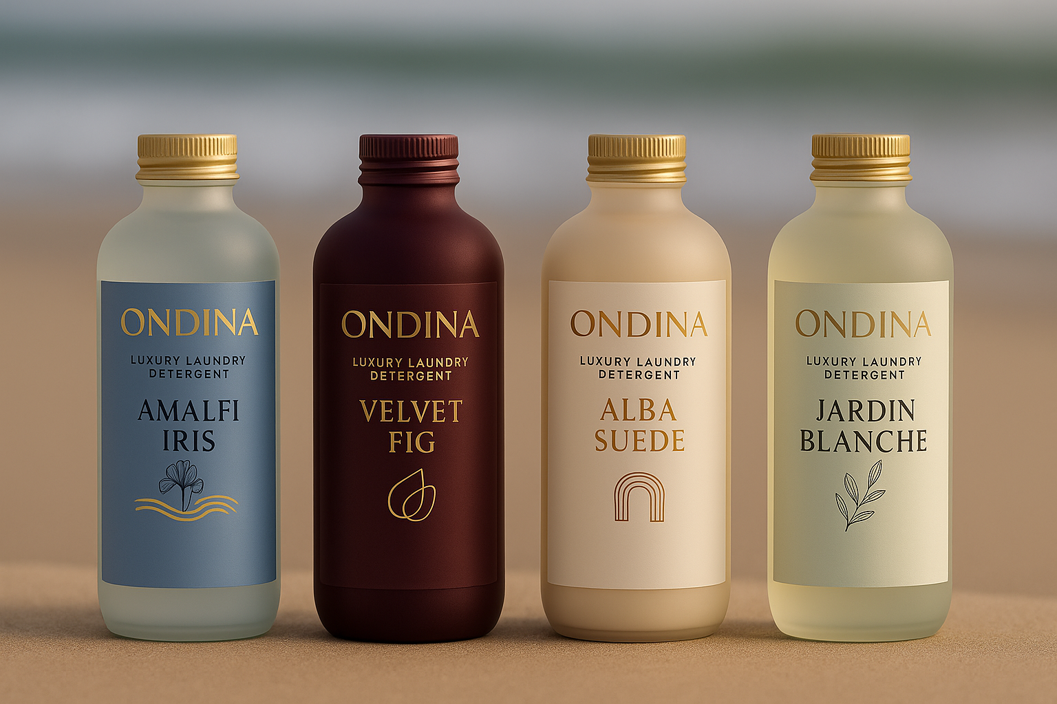 Ondina Laundy Detergents on Beach